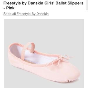COPY - Freestyle by Danskin Girls' Ballet Slippers - Pink